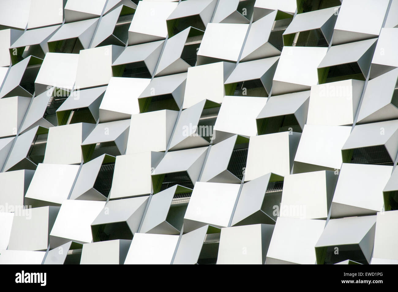 L'extérieur de l'Cheesegrater, un parking sur la rue Charles à Sheffield, South Yorkshire, Angleterre, Royaume-Uni Banque D'Images