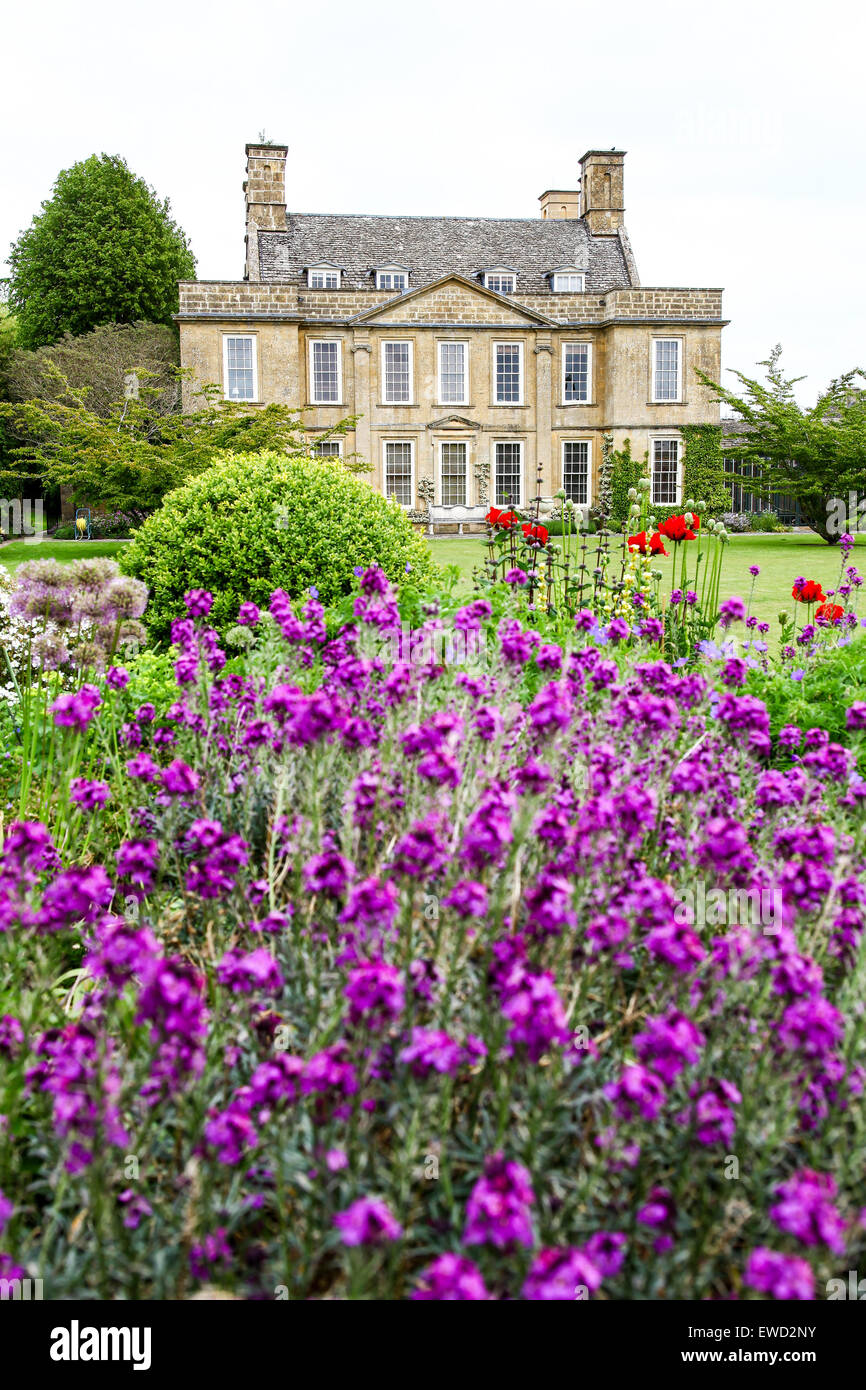 Les jardins de Bourton House Kingham Hill Glousestershire England UK Banque D'Images