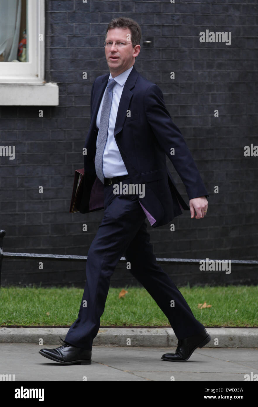 Londres, Royaume-Uni, 23 juin 2015 : Jeremy Wright vu à Downing Street à Londres : Crédit WFPA/Alamy Live News Banque D'Images