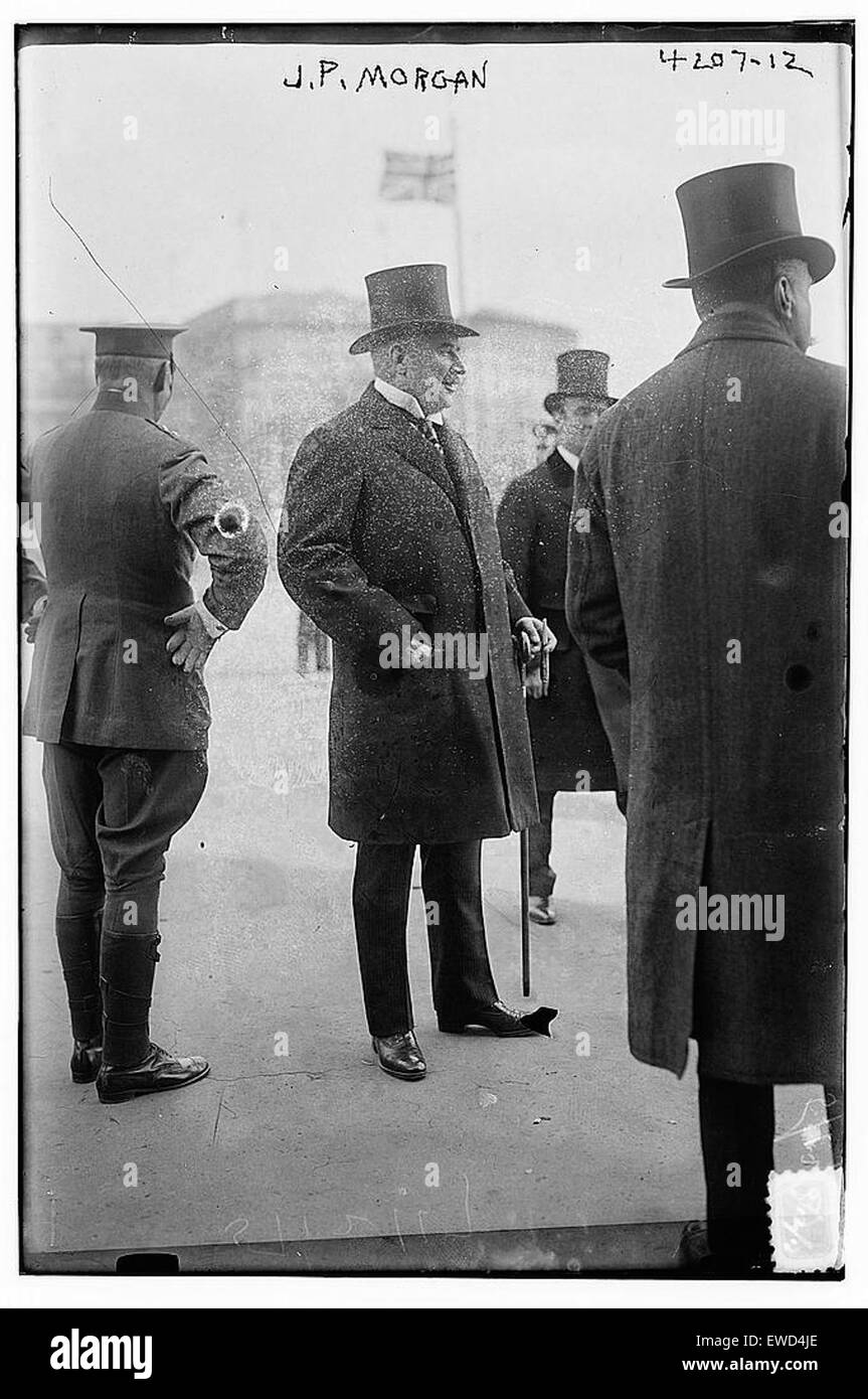 JP Morgan est une importante banque d'investissement et société de services financiers multinationale américaine, reconnue pour son histoire sur les marchés financiers et son influence mondiale dans la gestion bancaire et des investissements. Banque D'Images