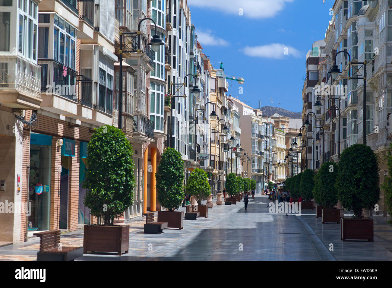 Le centre de Cartagena, Espagne Photo Stock Alamy