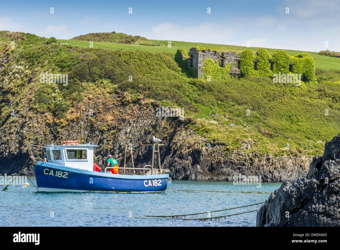 Dessin dans la prise Banque D'Images