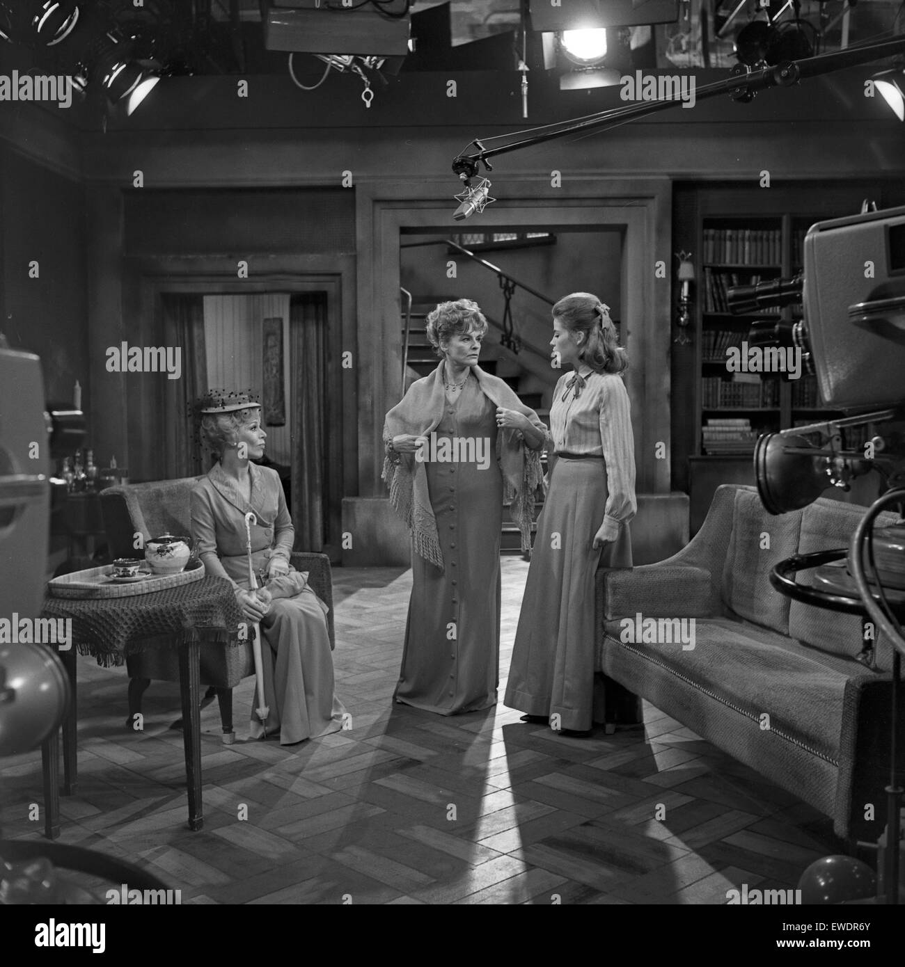 Herzenstod Haus, Kinofilm, Deutschland 1964, Regie : Detlof Krüger, acteurs : Gisela Holzinger, Renate Schroeter, Annemarie Hase Banque D'Images