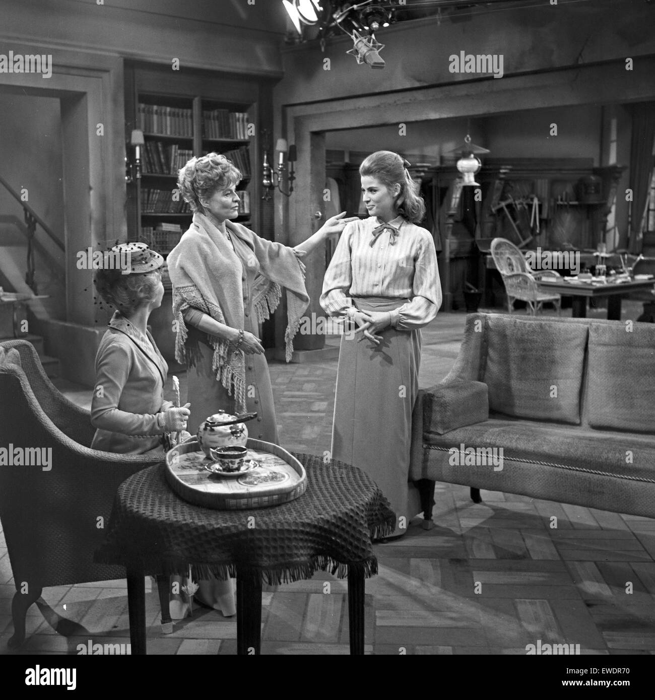 Herzenstod Haus, Kinofilm, Deutschland 1964, Regie : Detlof Krüger, acteurs : Gisela Holzinger, Renate Schroeter, Annemarie Hase Banque D'Images