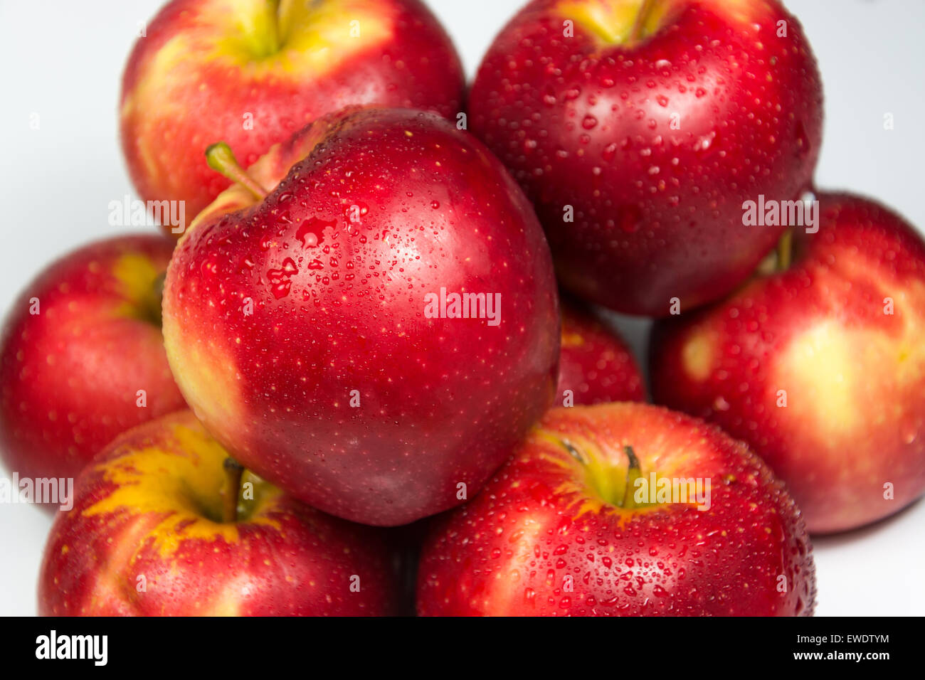 Apple est connu en tant que Princesse fruit car elle contient beaucoup de vitamines et de nutriments avec comme A, B1, B2, acide folique, biotiques et s Banque D'Images