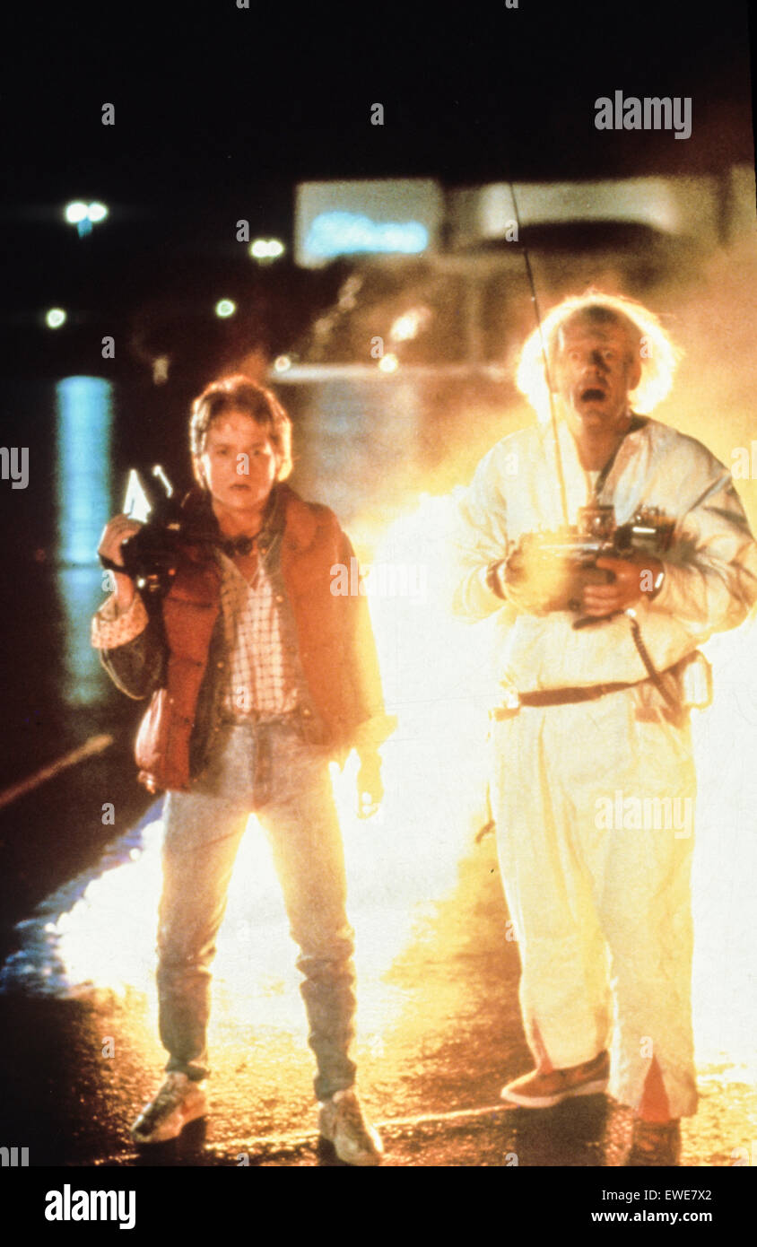 Retour vers le futur Banque D'Images