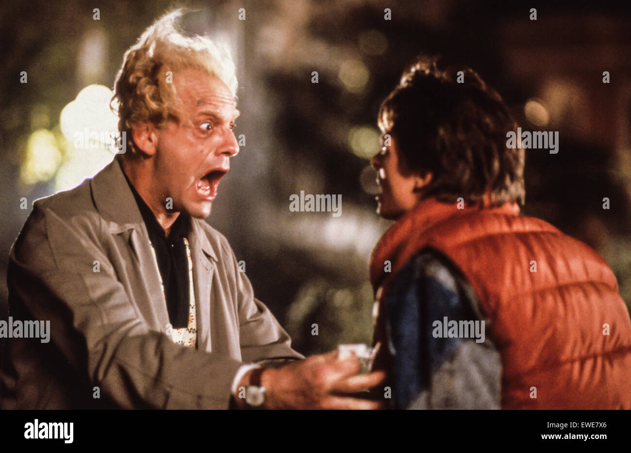 Retour vers le futur, 1985 Banque D'Images