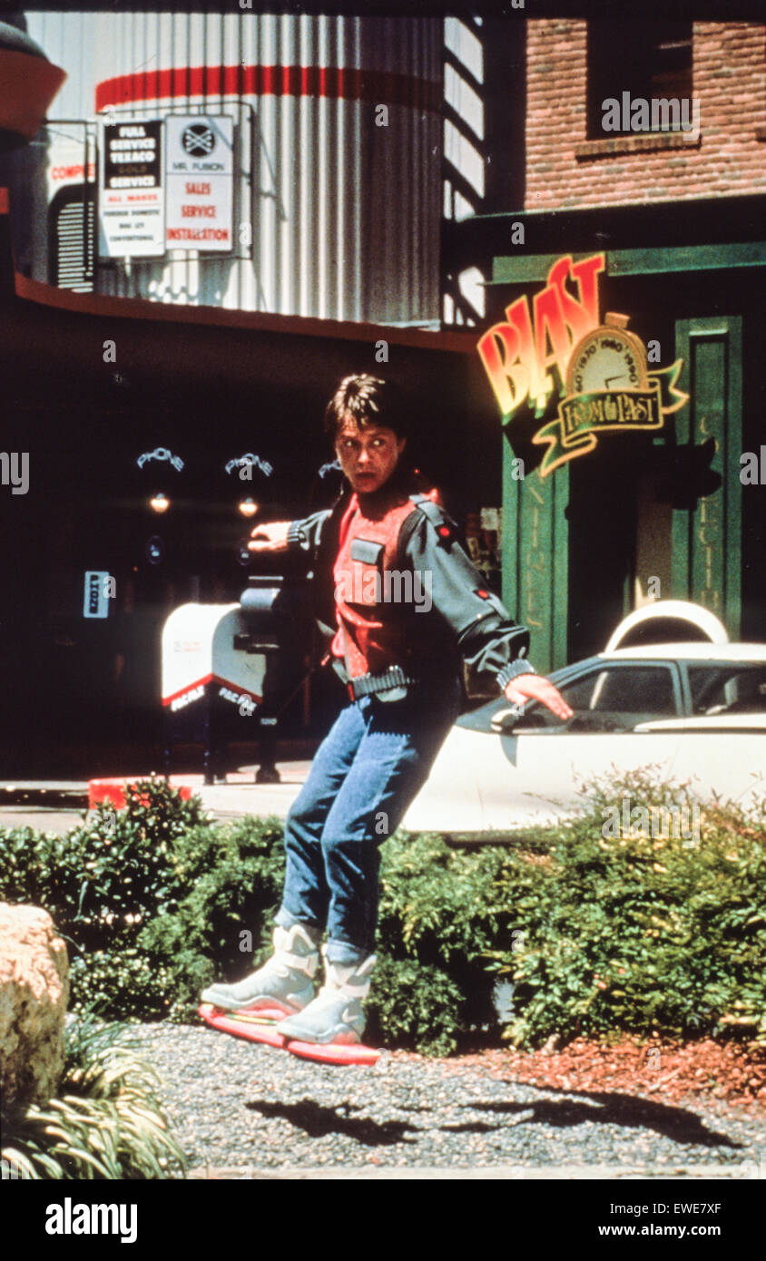 Retour à l'avenir Partie II Banque D'Images