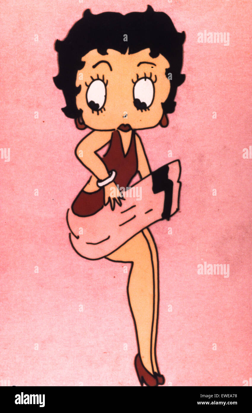 Betty Boop Banque D'Images