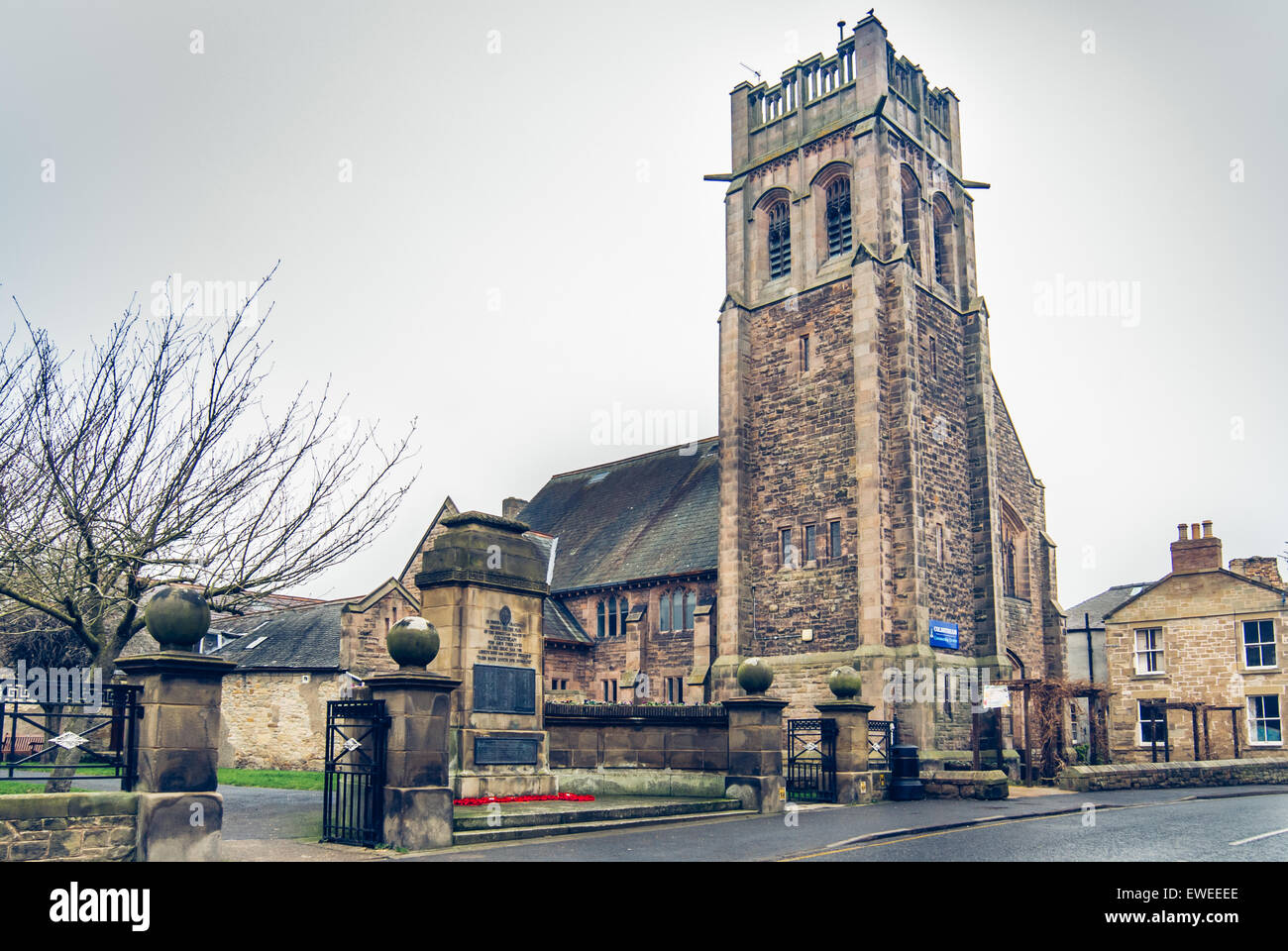 Coldstream Berwickshire Scottish Borders la High Street, UK Banque D'Images