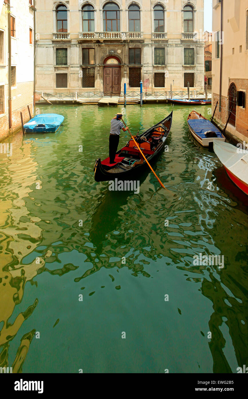 - Télécabine de Venise et la Fondamenta Diedo Banque D'Images