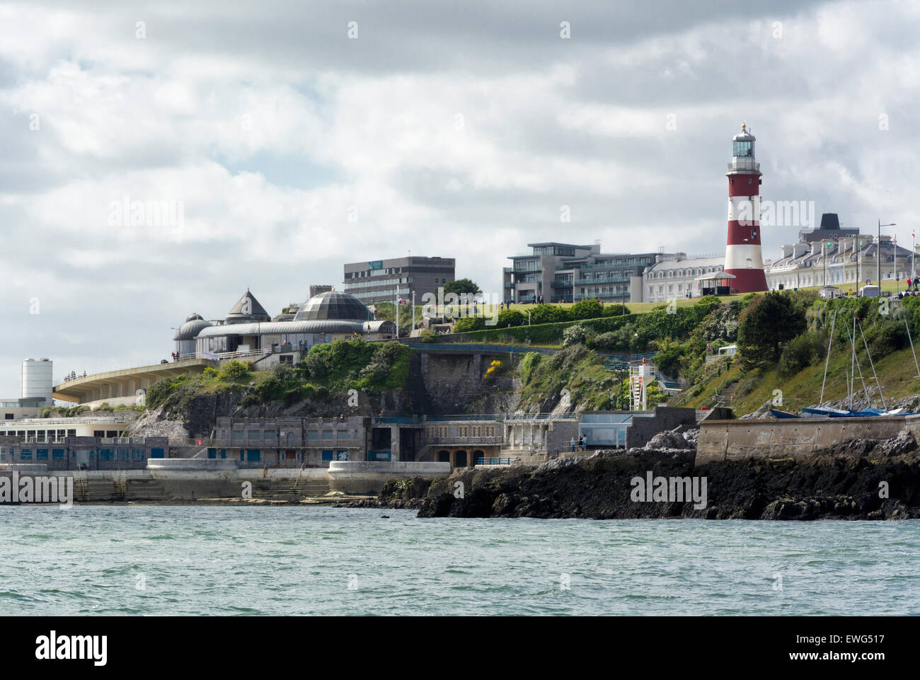 Plymouth Hoe Banque D'Images