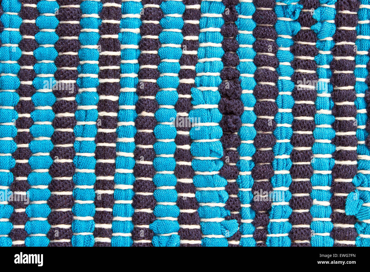 Tapis bleu texture background Banque D'Images