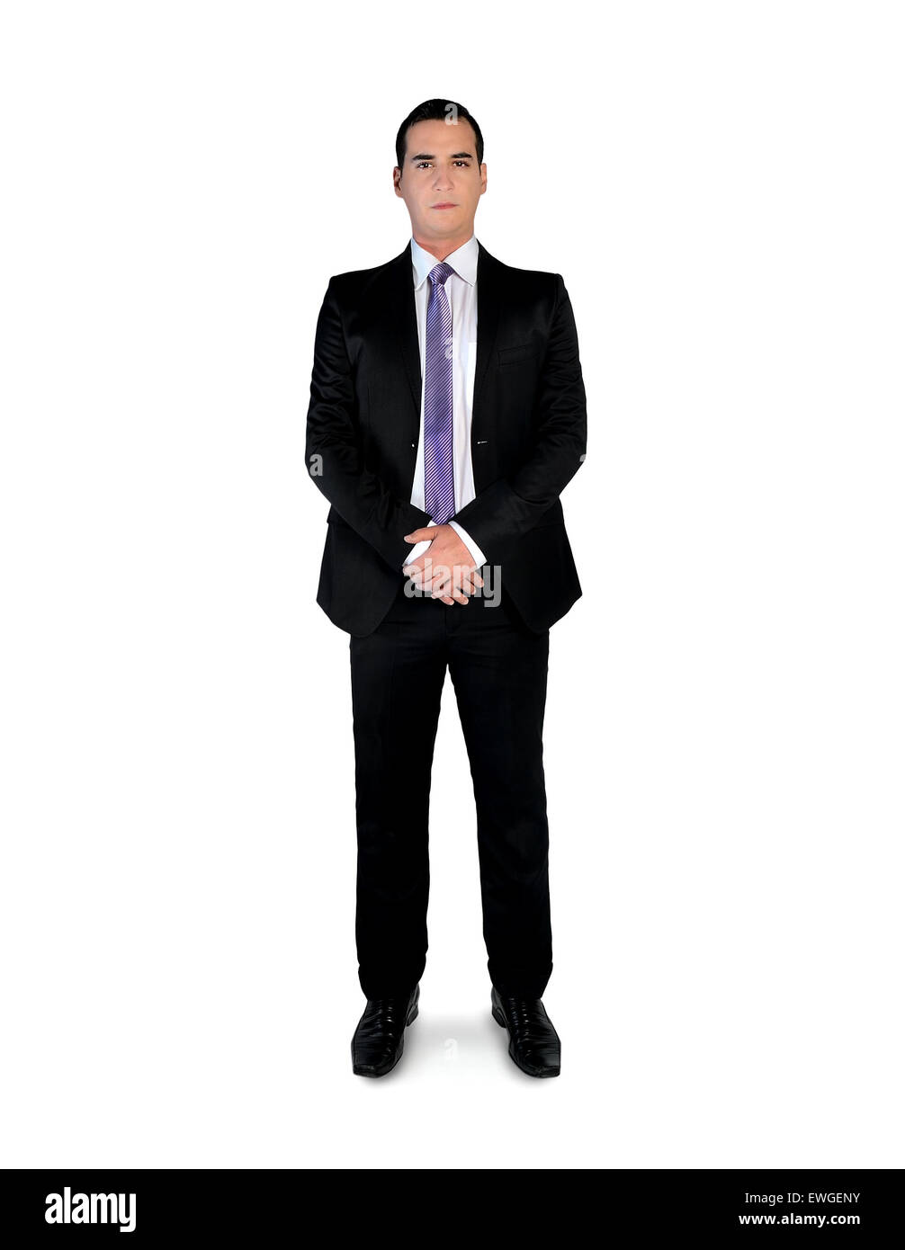 L'homme d'affaires isolées à huis clos Banque D'Images