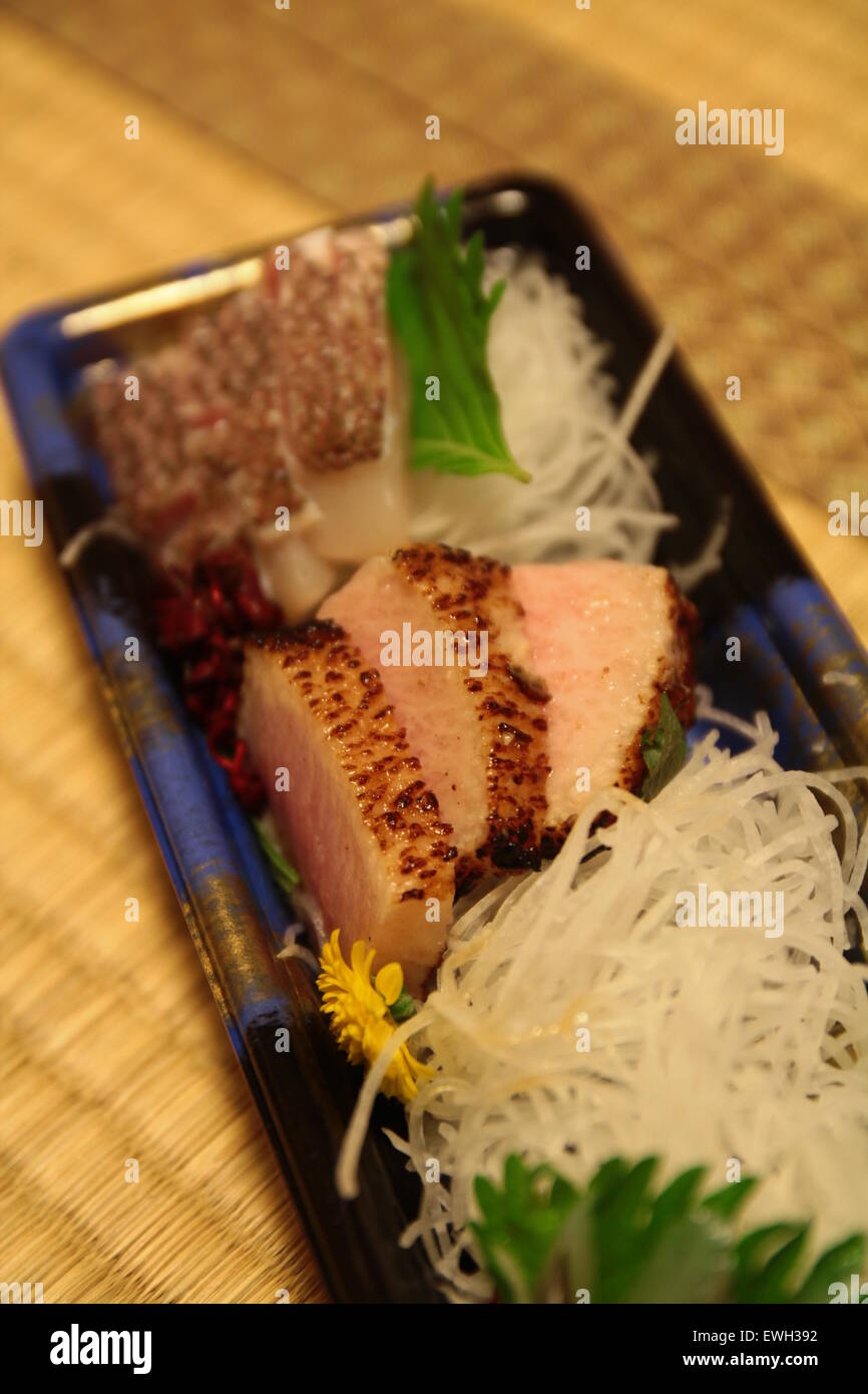 Tataki De Saumon Et De Thon Banque De Photographies Et D images Haute 