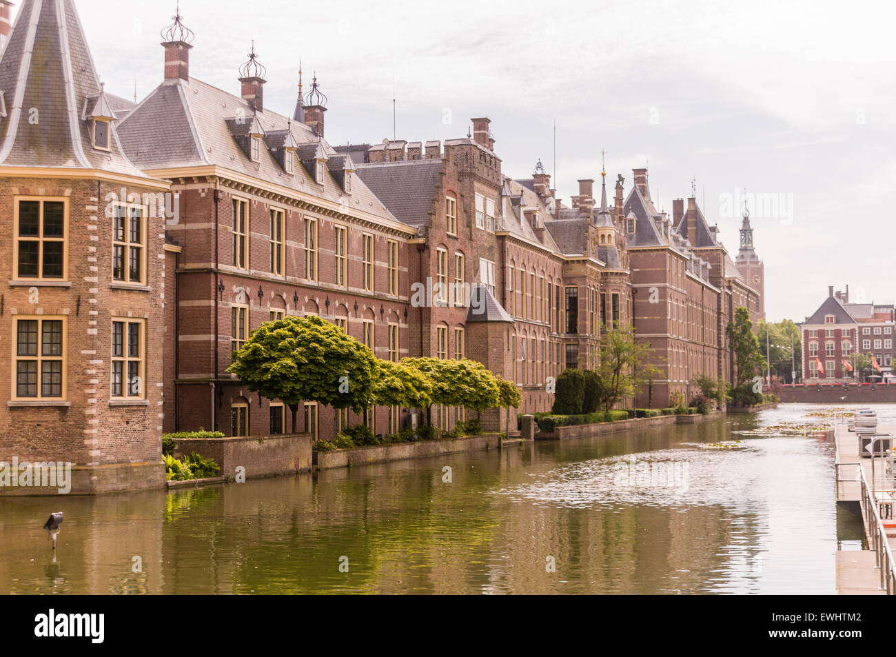 Château d'eau au Binnenhof, Den Haag, La Haye, Pays-Bas Photo Stock - Alamy