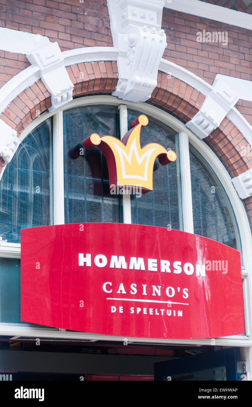De Speeltuis, Casinos Hommerson, La Haye, Pays-Bas. Banque D'Images