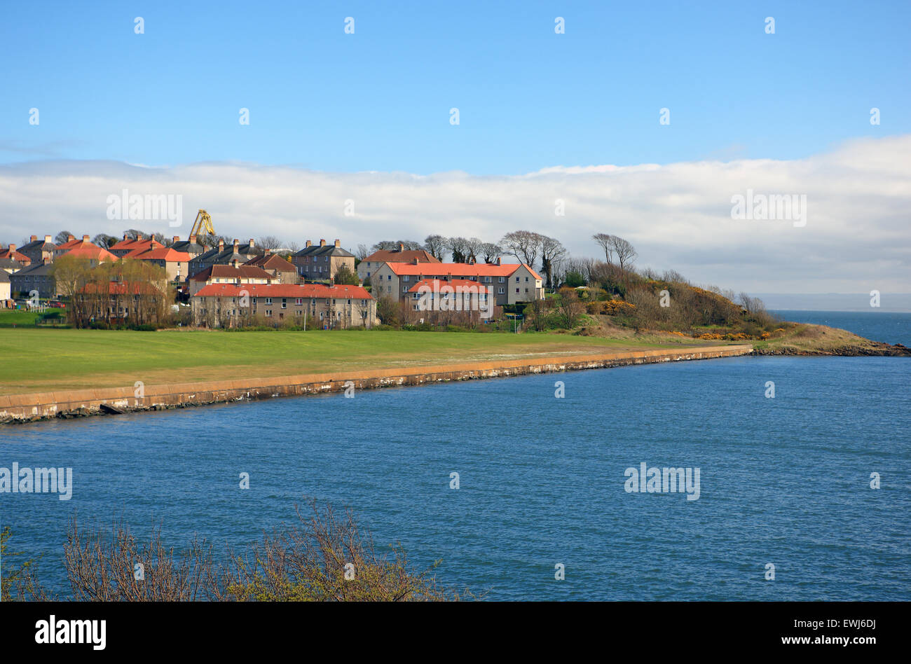 Zofingen sur le Firth of Forth est une ville dans la région écossaise de Fife. Banque D'Images