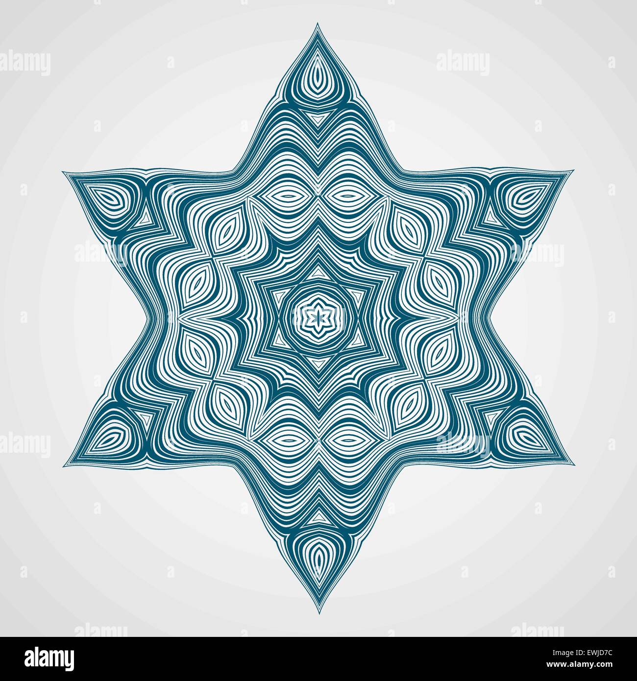 Mandala ethnique Illustration de Vecteur