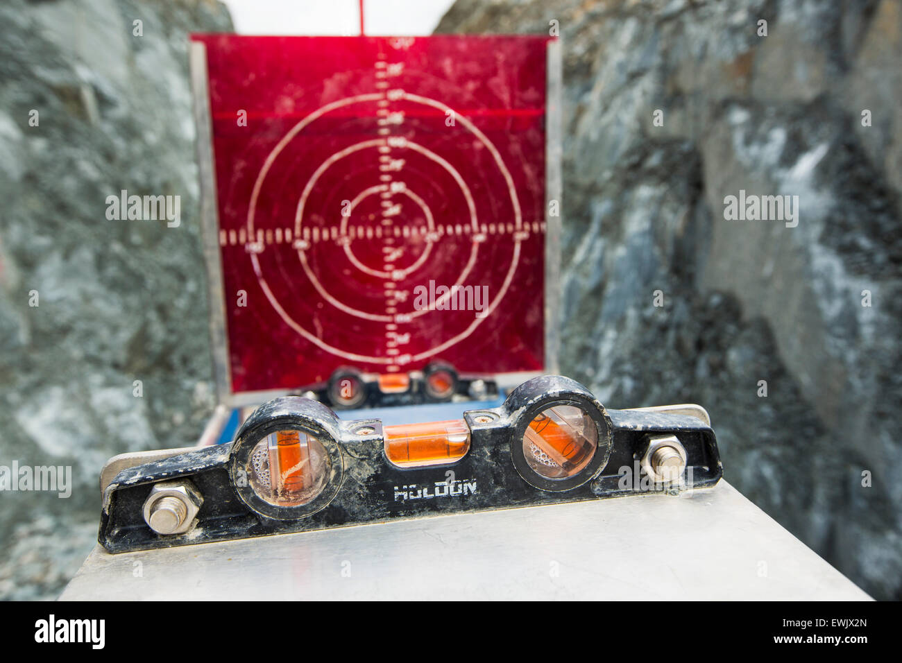 Les travaux de construction du Scandale Beck régime hydro ci-dessus, Ambleside dans le Lake District, UK. Le système est exploité par Ellergreen et lorsque terminé va générer 900 Kw d'électricité. Banque D'Images