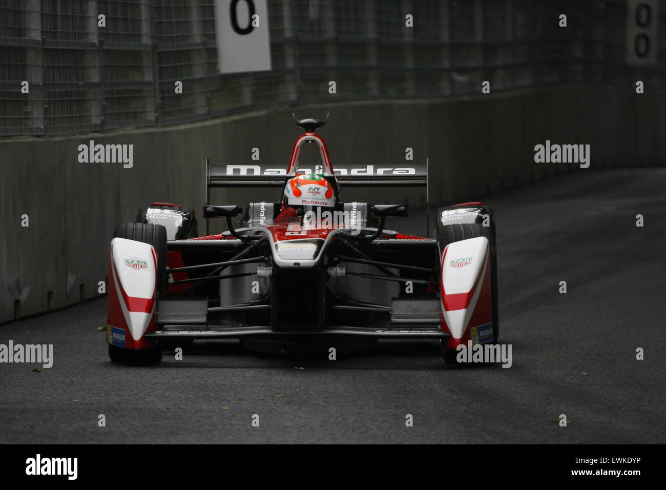 Londres, Royaume-Uni. 28 Juin, 2015. L'action à la dernière et décisive manche du Championnat FIA de Formule E - Karun Chandhok (Inde) Credit : Motofoto/Alamy Live News Banque D'Images