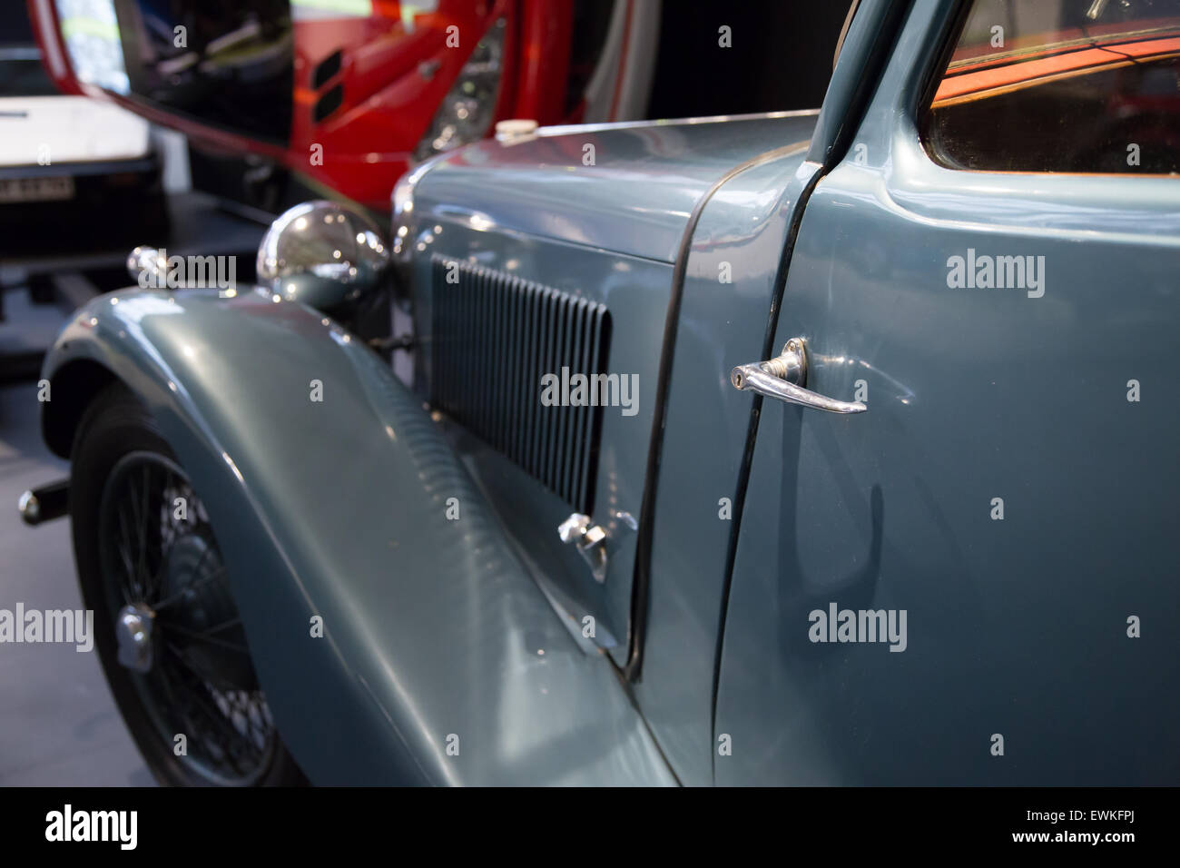 1935 Hillman Minx Aero sur l'affichage à Coventry Transport Museum Banque D'Images