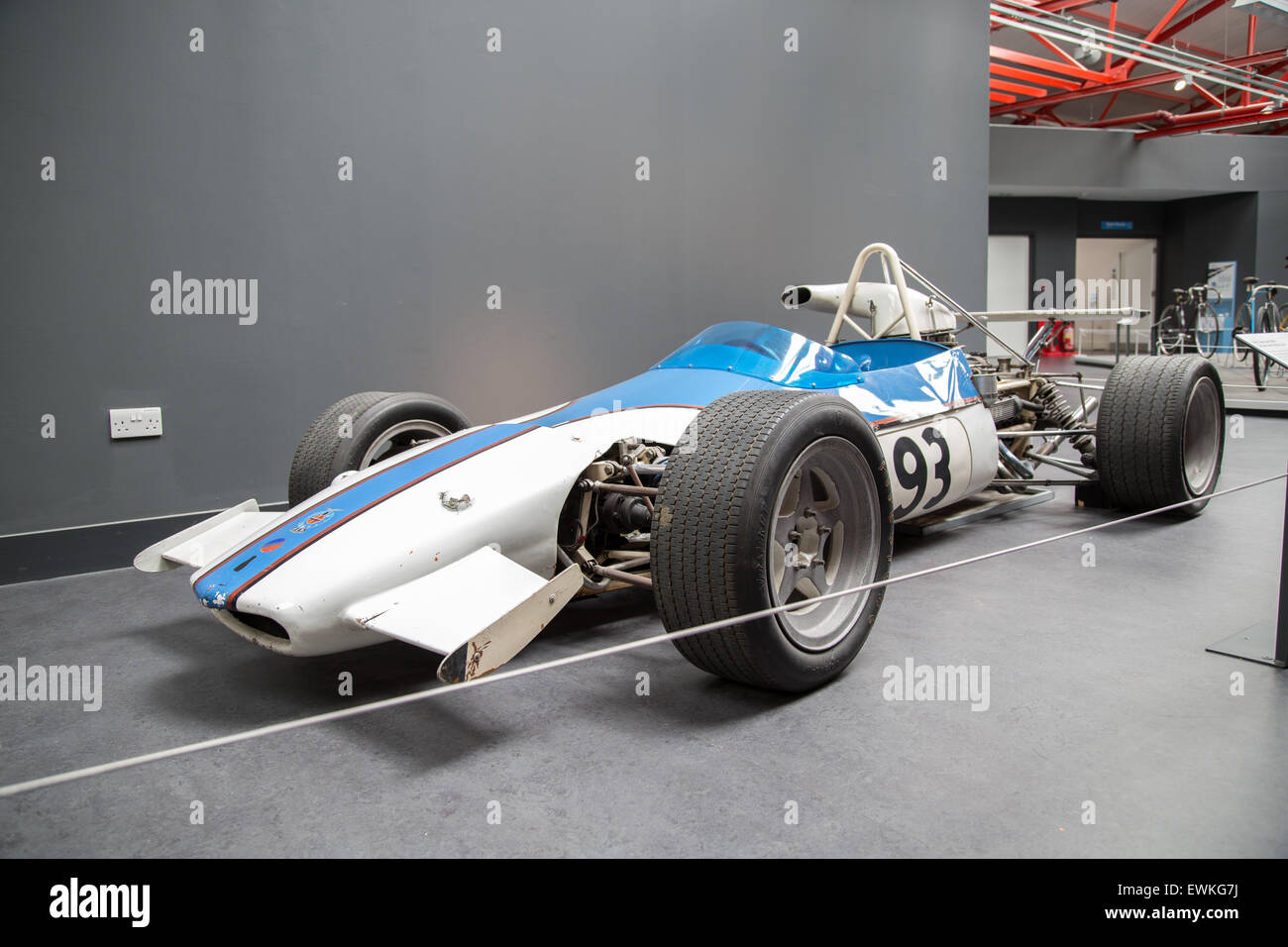 Techcraft 1970 Voiture de course siège unique de GRE Banque D'Images