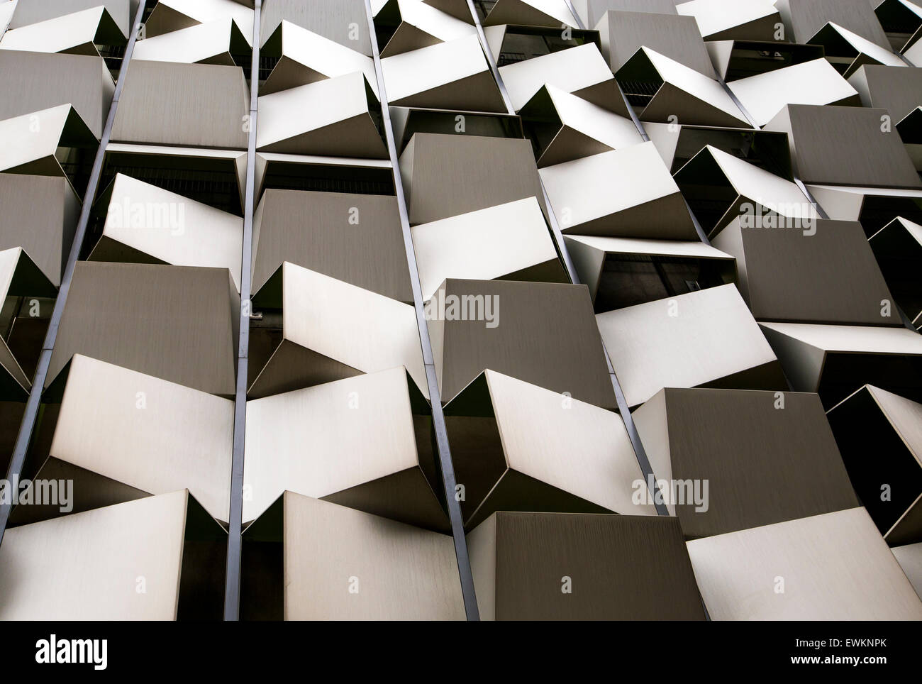 L'architecture moderne à Sheffield, Yorkshire, Angleterre Royaume-uni Banque D'Images