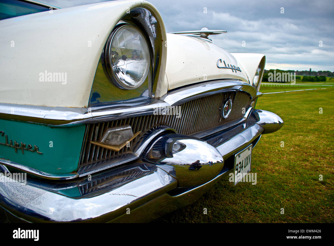 Chevrolet 37 Black & White American Muscle Car Voiture Classique Banque D'Images