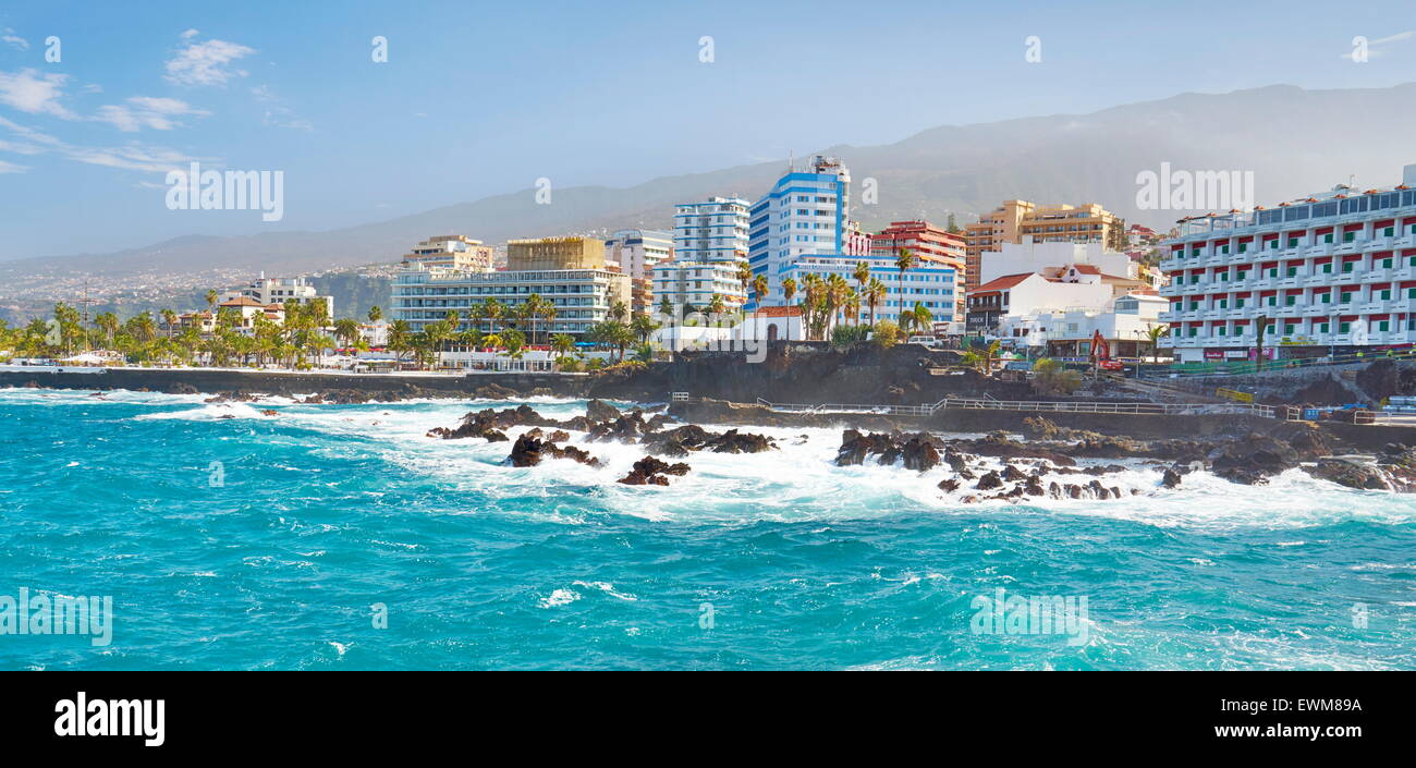 Puerto de la Cruz, Tenerife, Canaries, Espagne Banque D'Images