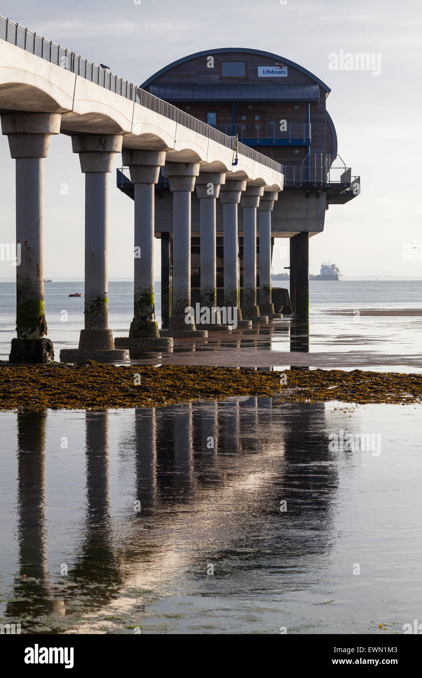 La station de sauvetage de la RNLI à Bembridge sur l'île de Wight, Royaume-Uni Banque D'Images