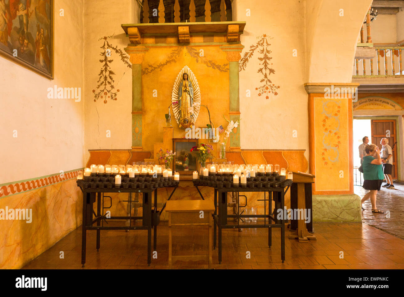 La mission de San Juan Bautista Banque D'Images