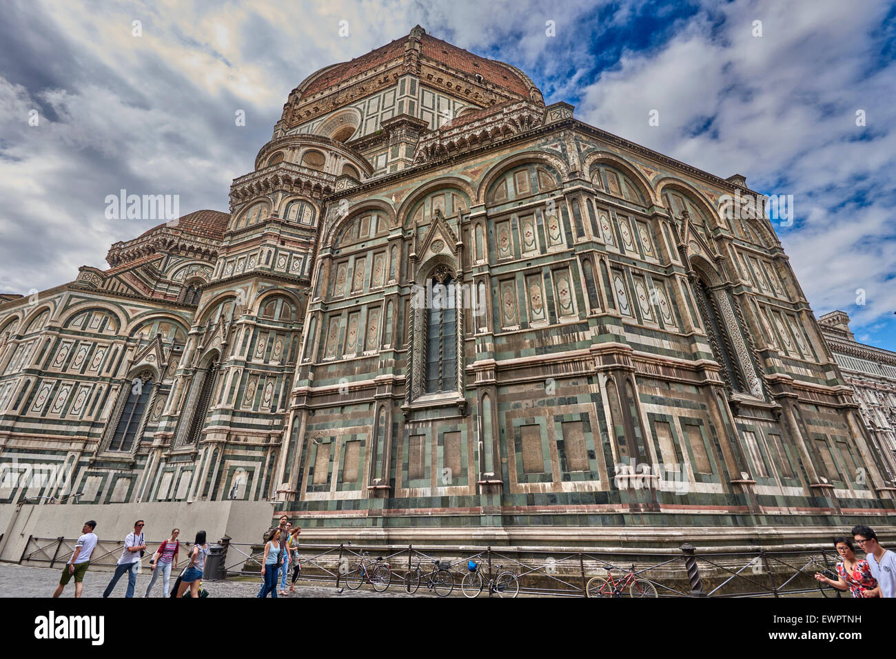 La Cattedrale di Santa Maria del Fiore est l'église principale de Florence, Italie Banque D'Images