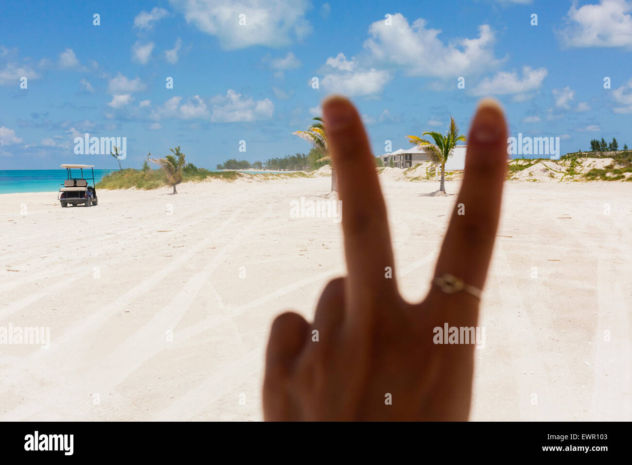 Grande image de pieds couverts de sable. Banque D'Images