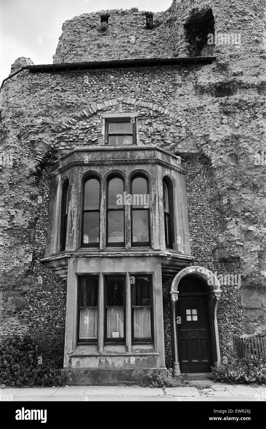 Abbaye de Bury St Edmunds dans le Suffolk. 16 août 1968. Banque D'Images