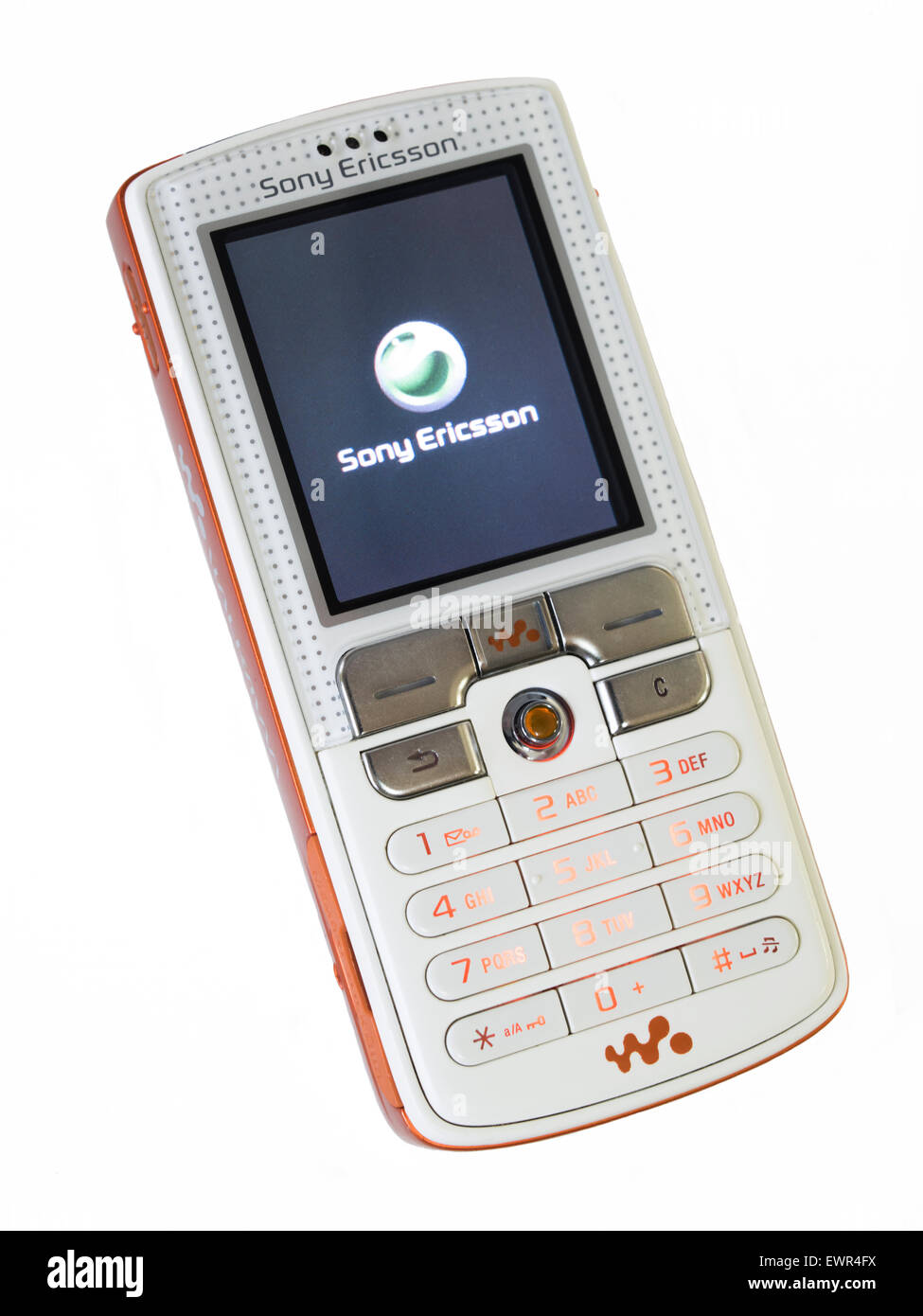 Sony Ericsson W800 Walkman téléphone mobile, publié en 2005 Banque D'Images