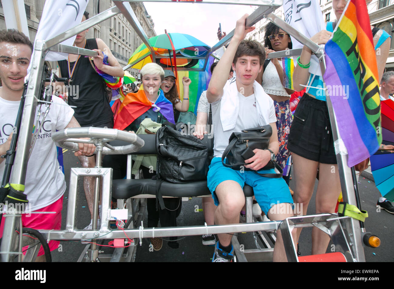 La fierté de Londres 2015 Banque D'Images