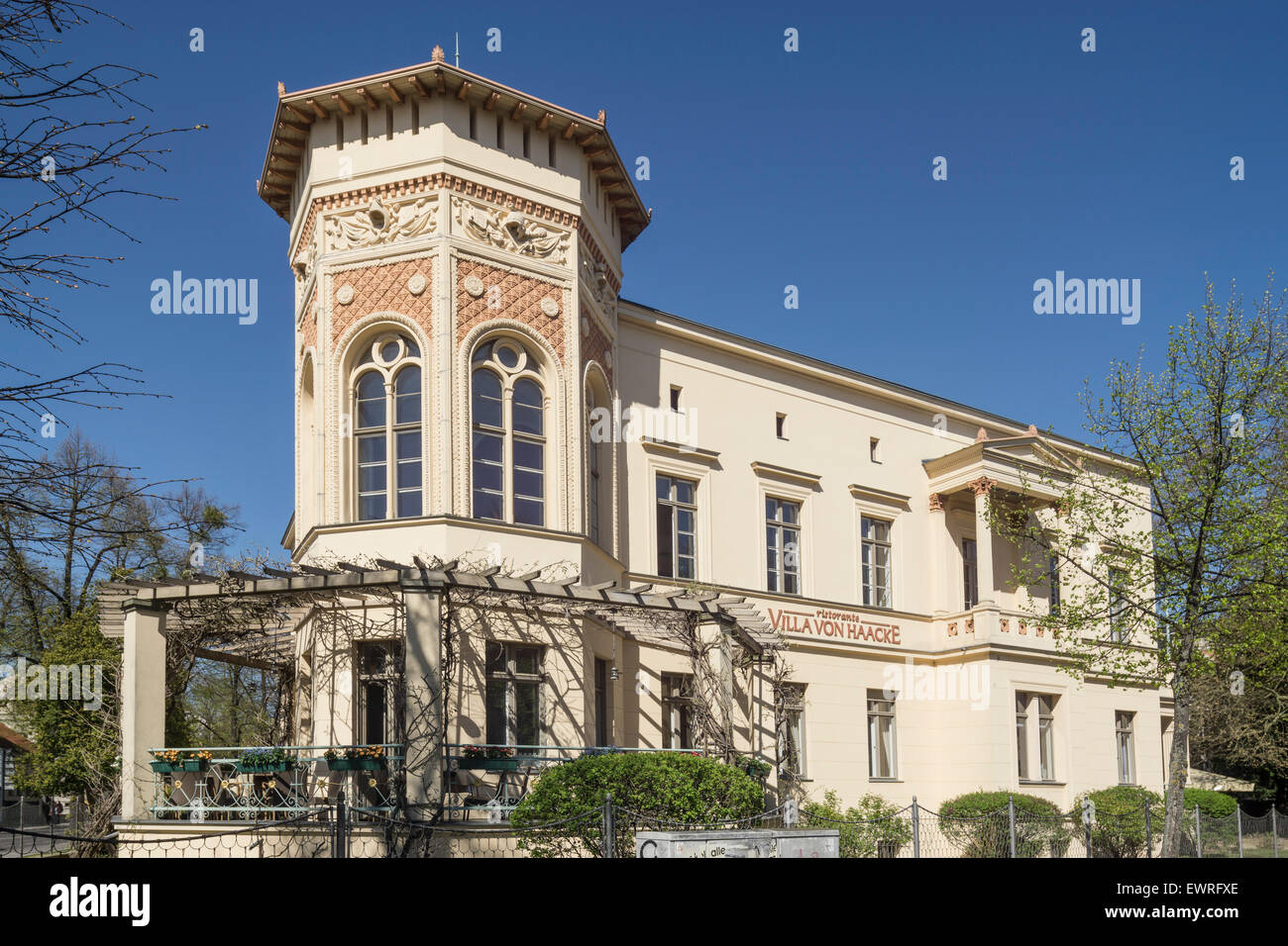 Villa von Haacke, Potsdam,m Brandenburg, Allemagne Banque D'Images