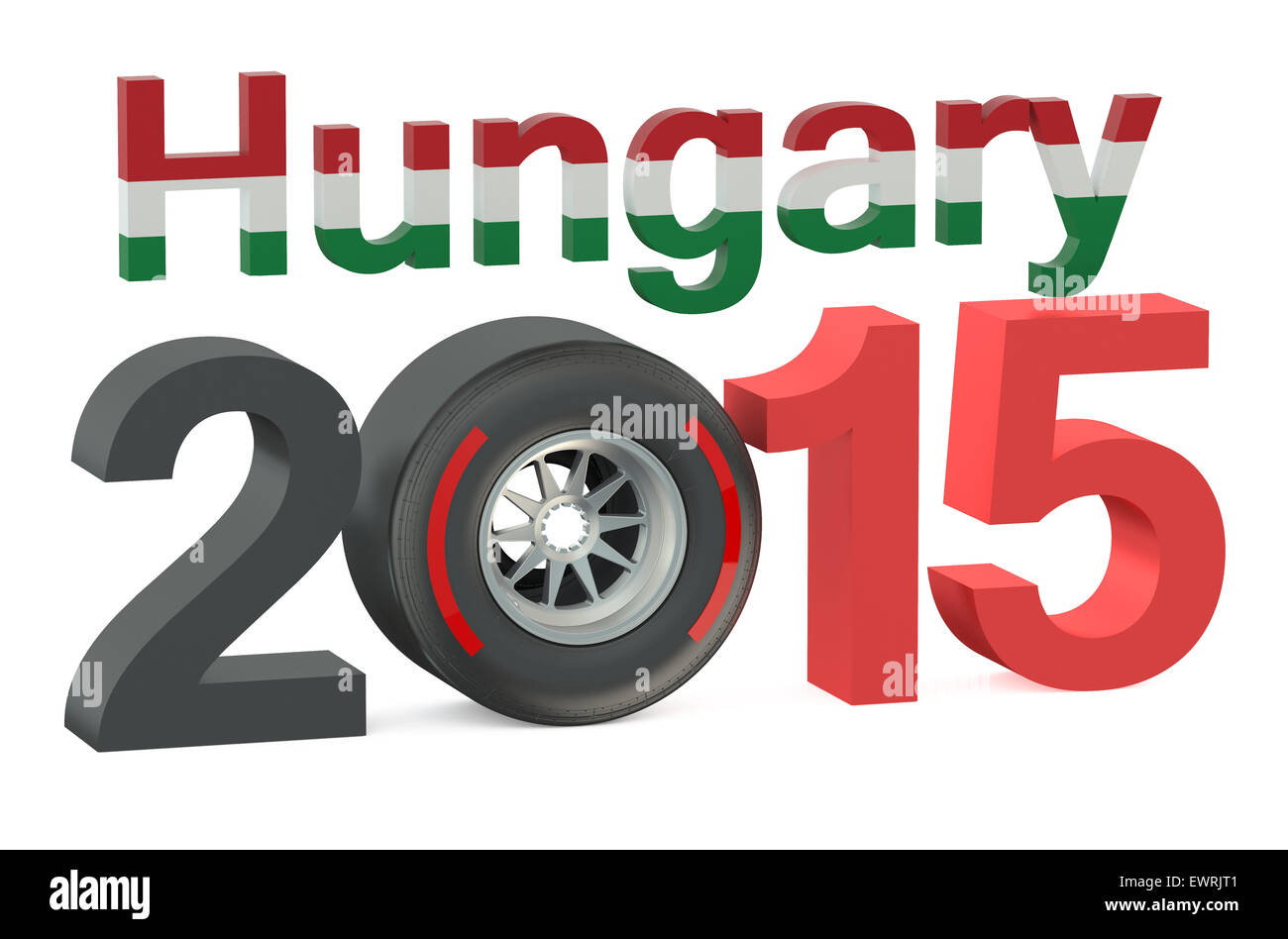 F1 FORMULA 1 Grand Prix de Hongrie Hungaroring en 2015 Banque D'Images