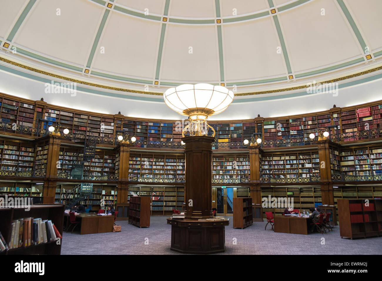 Circulaire de Picton salle de lecture à la Bibliothèque centrale primé,Liverpool Banque D'Images