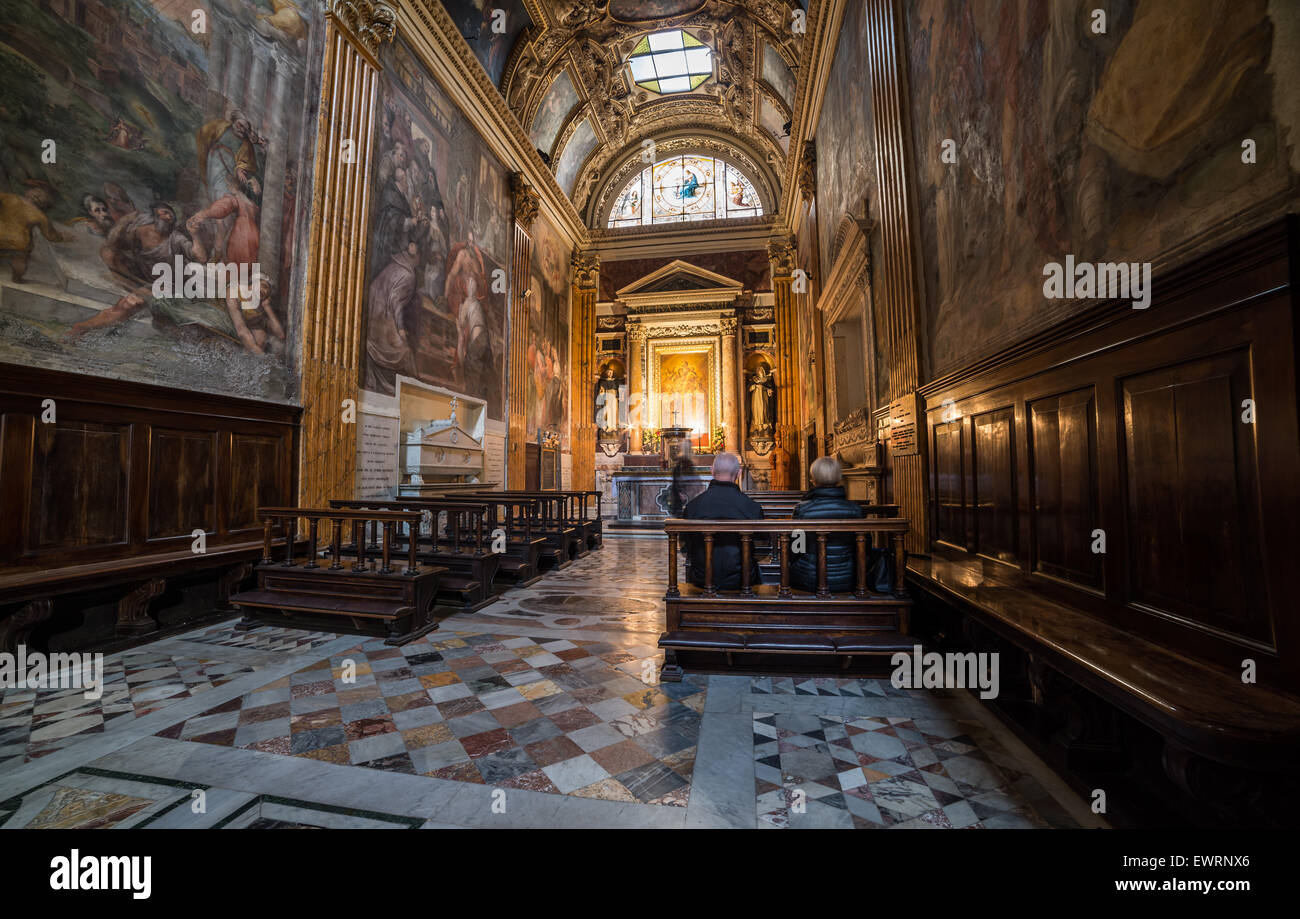 L'église Santa Maria sopra Minerva Banque D'Images