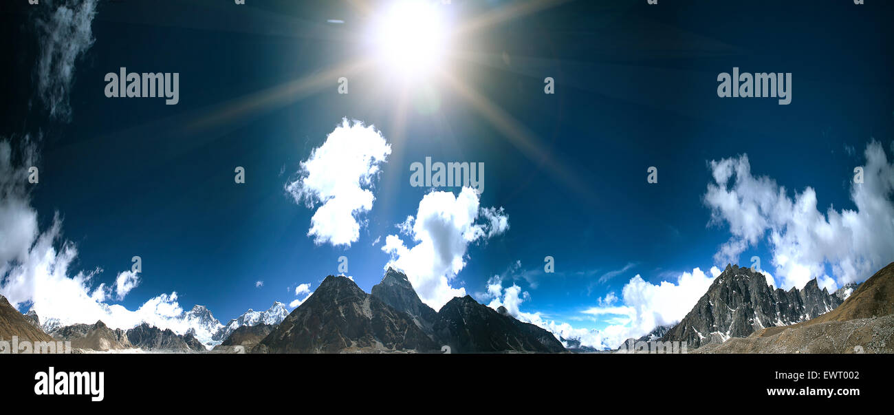 Magnifique paysage de montagne Banque D'Images Magnifique paysage de montagne Banque D'Images