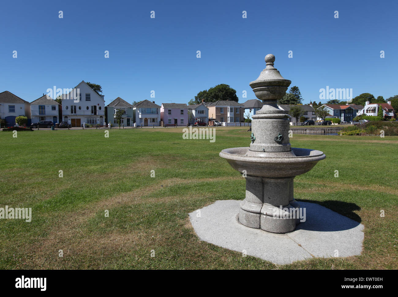 Bath Road recreation ground Lymington Banque D'Images