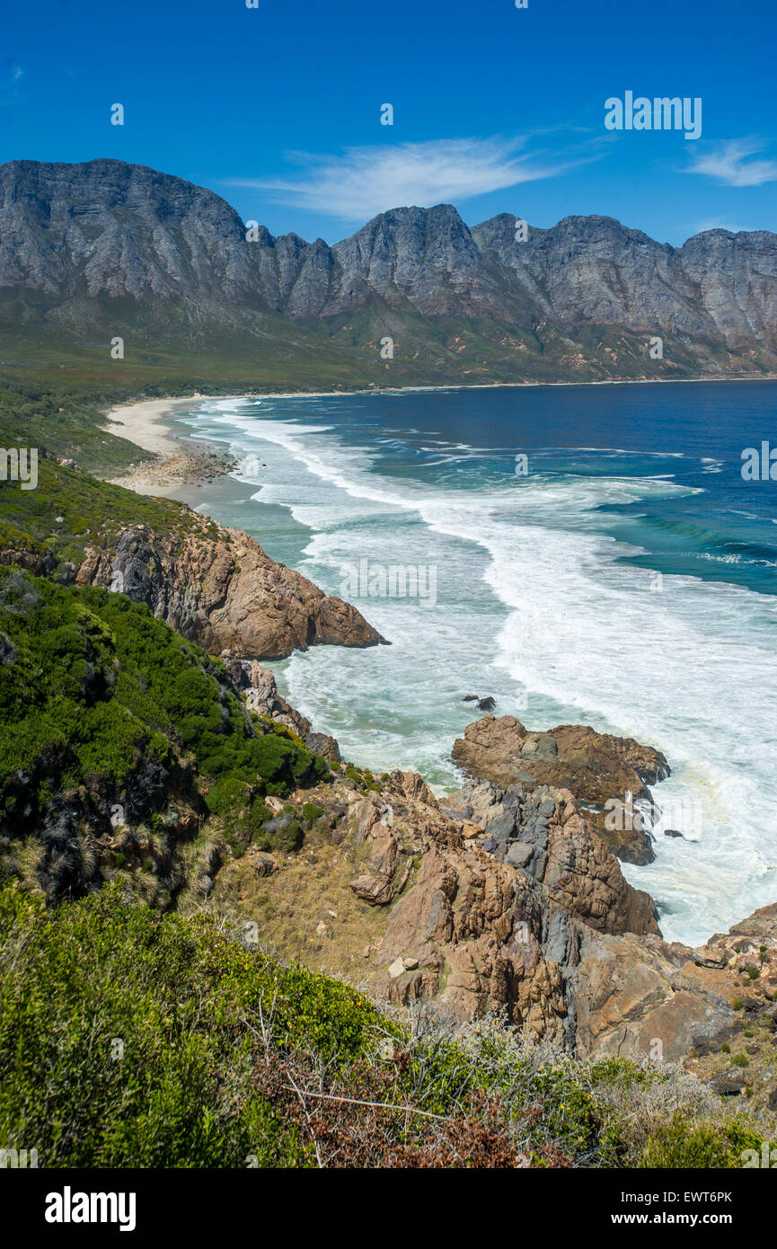 Gordon's Bay, Afrique du Sud - Coast et du paysage Banque D'Images