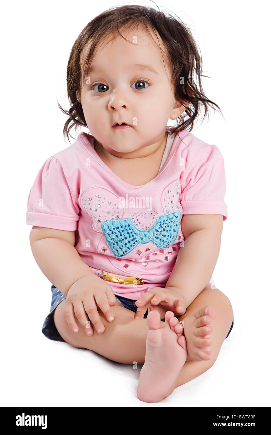 Mignon bébé enfant indien 1 Banque D'Images
