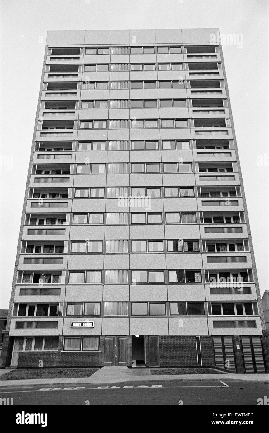 Le logement, Birmingham, 16 septembre 1967. Banque D'Images