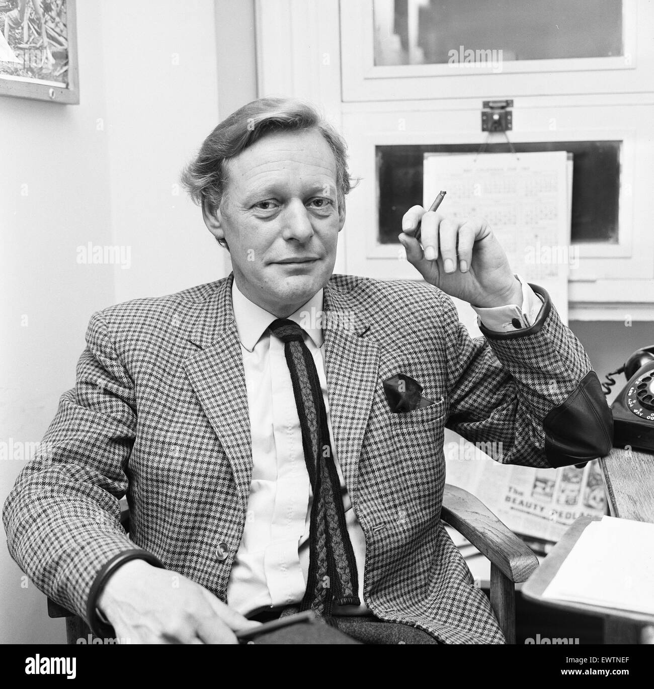 Peter Bryant producteur pour la BBC série de science fiction Histoire Dr qui « graines de la mort'. Vu ici à la BBC studios à Lime Grove dans l'ouest de Londres . 27 Janvier 1969 Banque D'Images