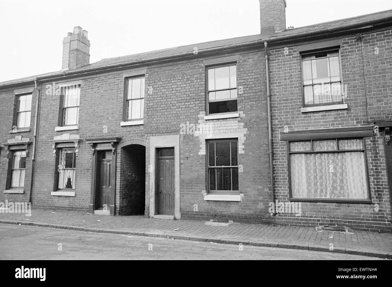 Le logement, Birmingham, 16 septembre 1967. Banque D'Images