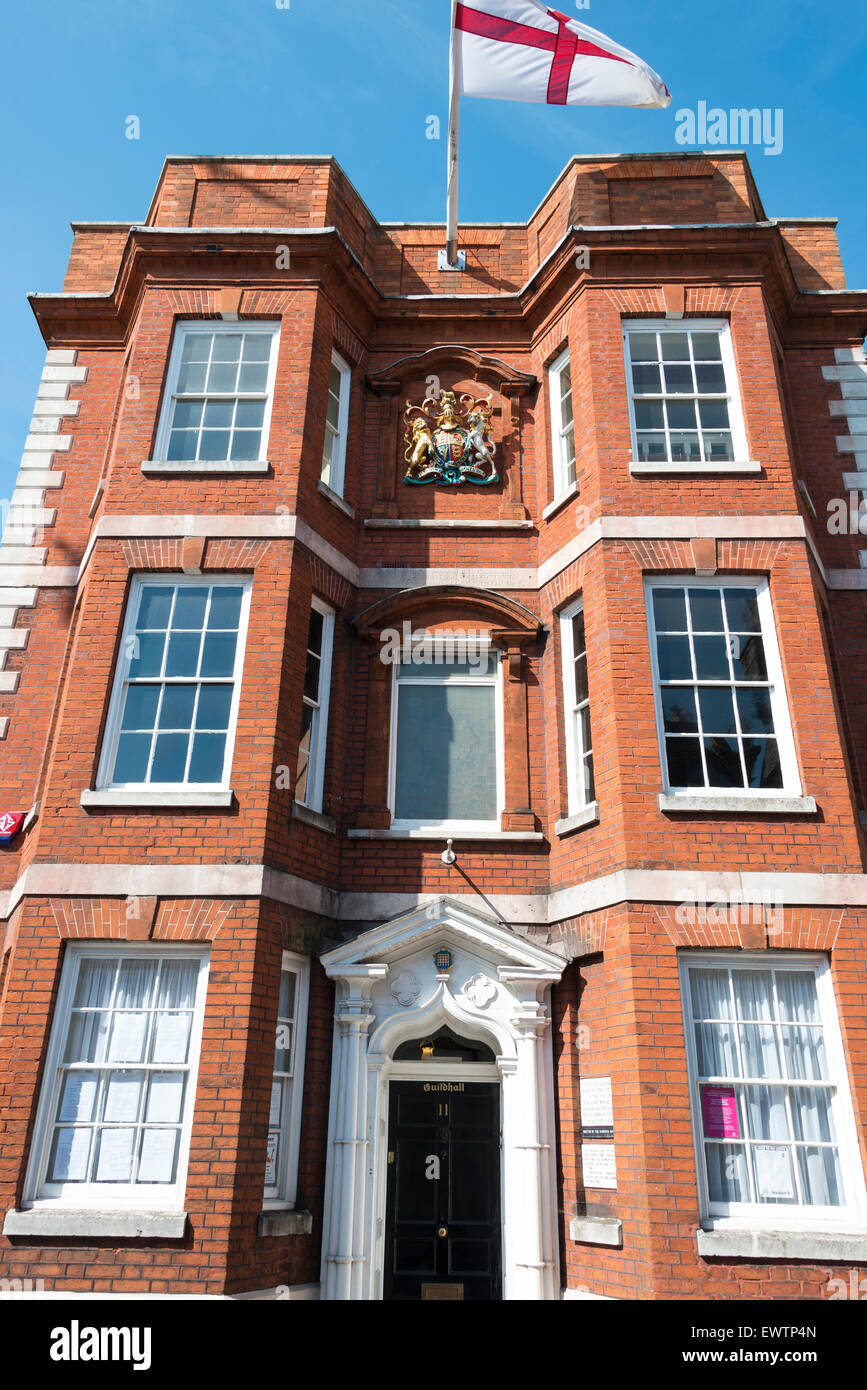 Harwich Town Council, le Guildhall, Church Street, Harwich, Essex, Angleterre, Royaume-Uni Banque D'Images