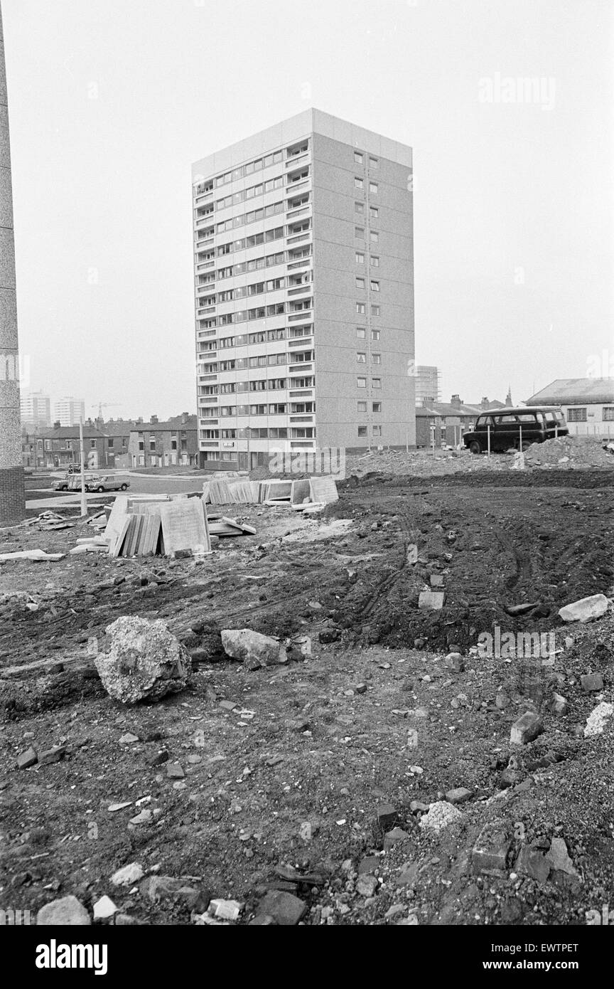 Le logement, Birmingham, 16 septembre 1967. Banque D'Images